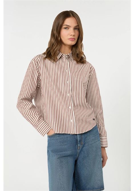 Camicia in popeline rigato MAX MARA WEEKEND | 262511616101600004